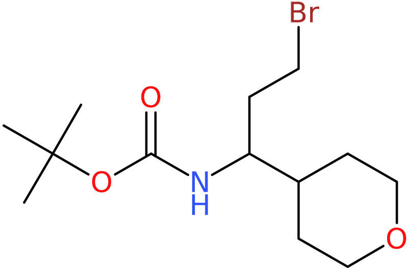 CAS: 924817-72-1 | 1-(Boc-amino)-3-bromo-1-(4-tetrahydropyranyl)propane, NX69090