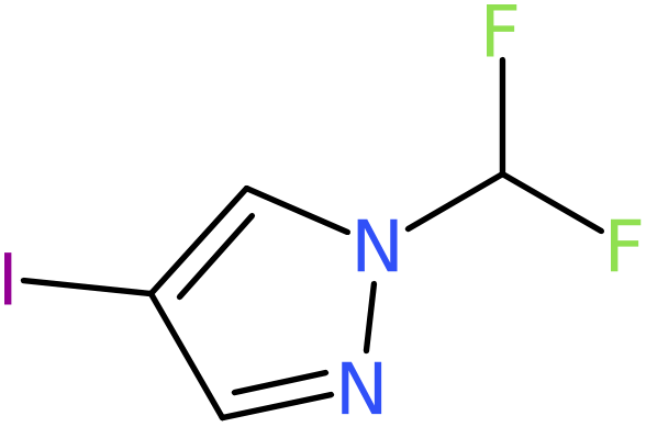 CAS: 1041205-43-9 | 1-(Difluoromethyl)-4-iodo-1H-pyrazole, NX12227