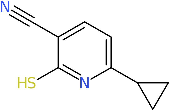 CAS: 101045-94-7 | 6-Cyclopropyl-2-sulfanylpyridine-3-carbonitrile, NX10873