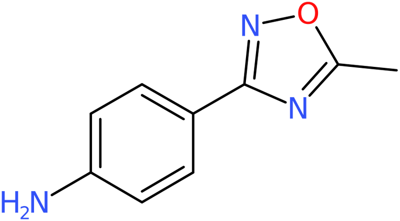 CAS: 10185-68-9 | 4-(5-Methyl-1,2,4-oxadiazol-3-yl)aniline, >97%, NX11291