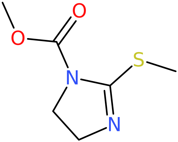 CAS: 60546-77-2 | 4,5-Dihydro-2-(methylthio)-1H-imidazole-1-carboxylic acid methyl ester, >95%, NX54663