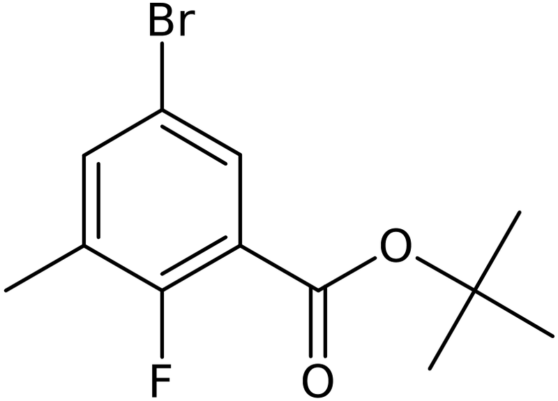 CAS: 2504203-85-2 | Tert-butyl 5-bromo-2-fluoro-3-methylbenzoate, >97%, NX37567