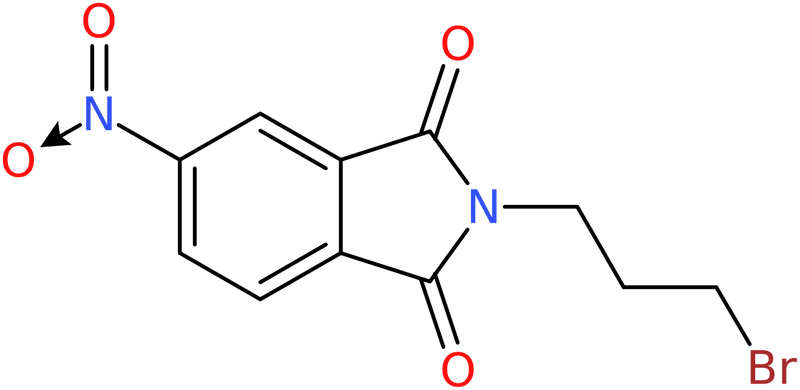 CAS: 140715-56-6 | N-(3-Bromoprop-1-yl)-4-nitrophthalimide, >97%, NX23439