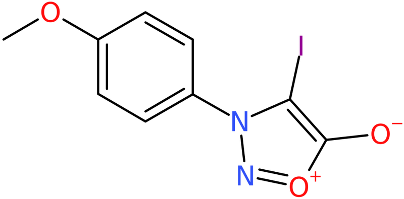4-Iodo-3-(4-methoxyphenyl)-3H-1,2,3-oxadiazol-1-ium-5-olate, NX73981