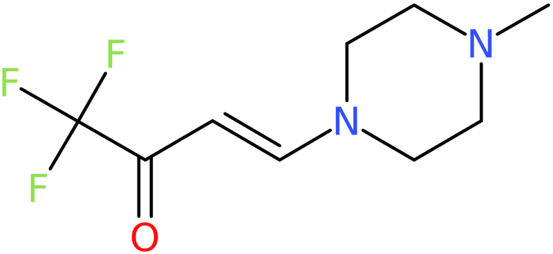 1,1,1-Trifluoro-4-(4-methylpiperazin-1-yl)but-3-en-2-one, NX74498