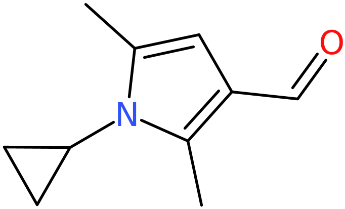CAS: 640264-45-5 | 1-Cyclopropyl-2,5-dimethyl-1H-pyrrole-3-carbaldehyde, >95%, NX56465