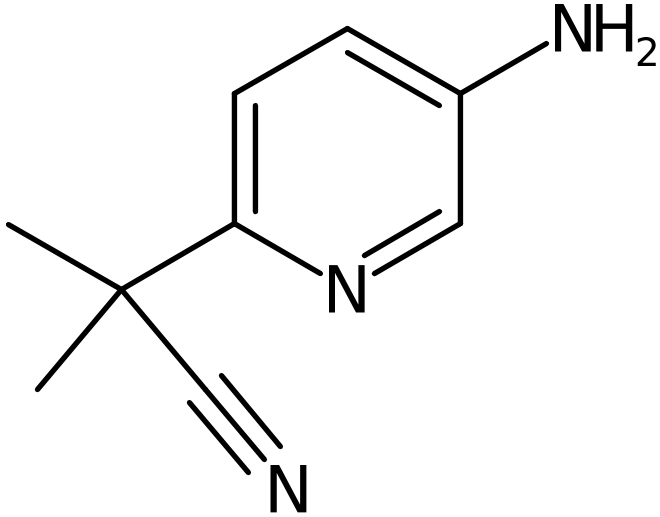 CAS: 1226776-95-9 | 2-(5-aminopyridin-2-yl)-2-methylpropanenitrile, >95%, NX18166