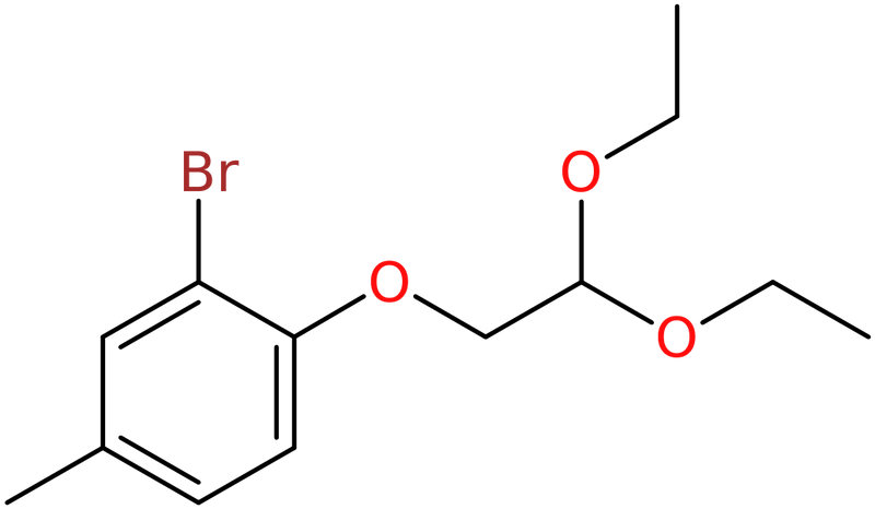 CAS: 1379658-80-6 | 2-Bromo-1-(2,2-diethoxyethoxy)-4-methylbenzene, NX22842
