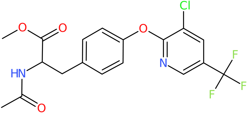 Methyl 3-(4-{[3-chloro-5-(trifluoromethyl)pyridin-2-yl]oxy}phenyl)-2-acetamidopropanoate, NX74456