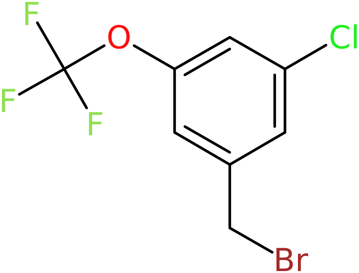 CAS: 886503-33-9 | 3-Chloro-5-(trifluoromethoxy)benzyl bromide, >97%, NX66857