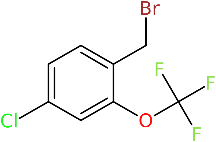 CAS: 1261606-06-7 | 4-Chloro-2-(trifluoromethoxy)benzyl bromide, >97%, NX19541