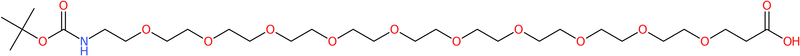 t-Boc-N-amido-PEG10-acid, NX72566