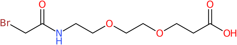 Bromoacetamido-PEG2-Acid, NX72439