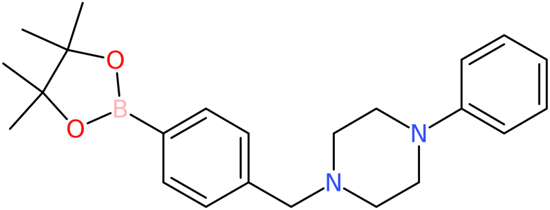 1-Phenyl-4-[4-(4,4,5,5-tetramethyl-[1,3,2]dioxaborolan-2-yl)-benzyl]-piperazine, NX74001