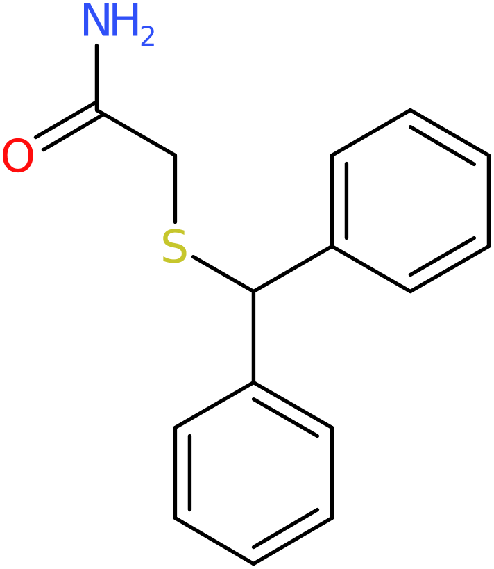 CAS: 68524-30-1 | 2-(Benzhydrylthio)acetamide, >98%, NX58221