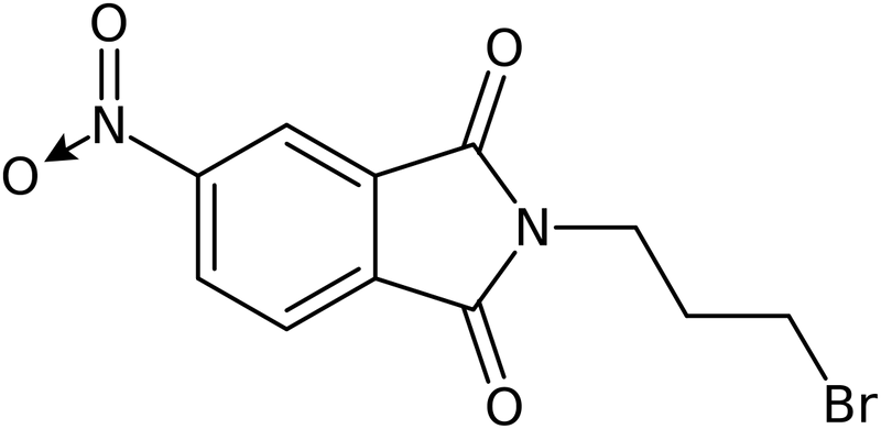 CAS: 140715-56-6 | N-(3-Bromoprop-1-yl)-4-nitrophthalimide, >97%, NX23439