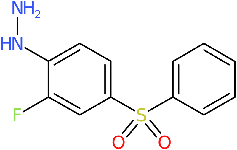 CAS: 1000339-96-7 | 2-Fluoro-4-(phenylsulphonyl)phenylhydrazine, NX10128