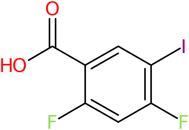 CAS: 161531-51-7 | 2,4-Difluoro-5-iodobenzoic acid, NX27218