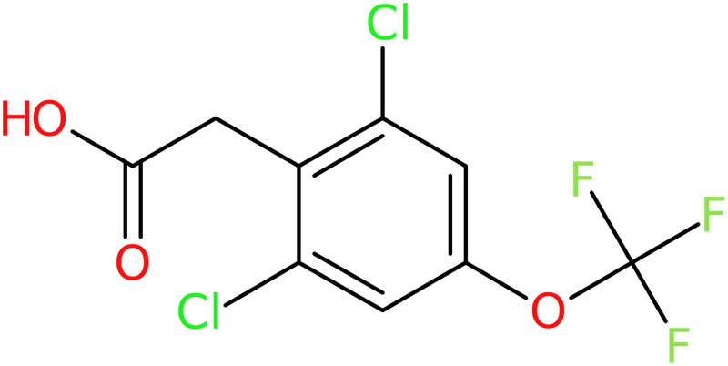 CAS: 886503-16-8 | 2,6-Dichloro-4-(trifluoromethoxy)phenylacetic acid, >97%, NX66853