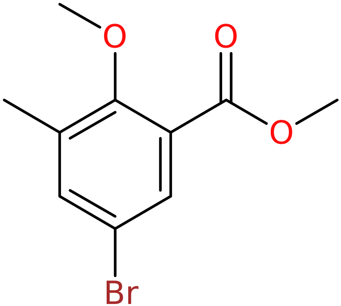 CAS: 722497-32-7 | Methyl 5-bromo-2-methoxy-3-methylbenzoate, >95%, NX59603
