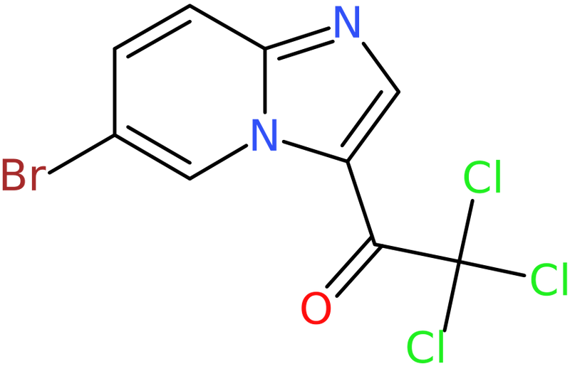 1-(6-Bromoimidazo[1,2-a]pyridin-3-yl)-2,2,2-trichloroethanone, NX73765