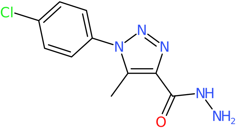 CAS: 242145-47-7 | 1-(4-Chlorophenyl)-5-methyl-1H-1,2,3-triazole-4-carbohydrazide, NX37044