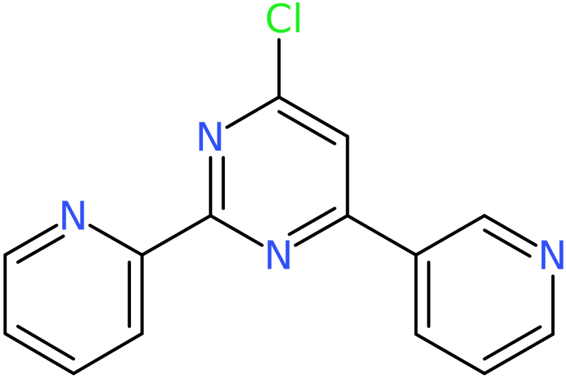 CAS: 1001915-28-1 | 4-Chloro-2-(pyridin-2-yl)-6-(pyridin-3-yl)pyrimidine, >95%, NX10308