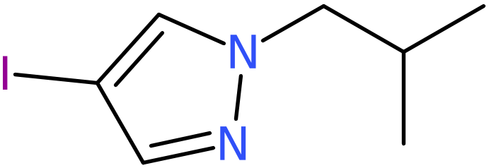 CAS: 918487-09-9 | 4-Iodo-1-isobutyl-1H-pyrazole, >98%, NX68911