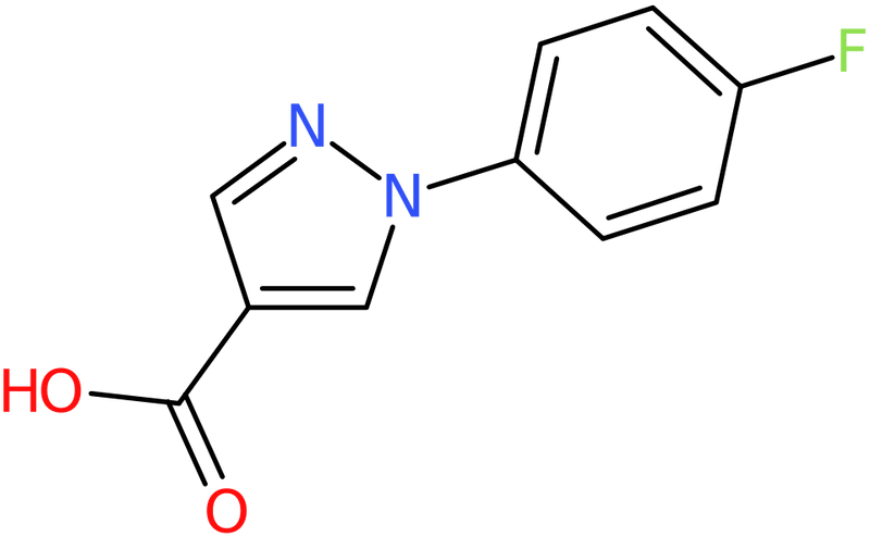 CAS: 138907-81-0 | 1-(4-Fluorophenyl)-1H-pyrazole-4-carboxylic acid, >95%, NX23028