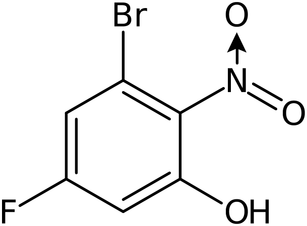 CAS: 1807155-63-0 | 3-Bromo-5-fluoro-2-nitrophenol, NX30283