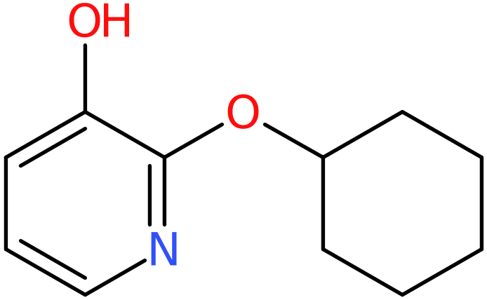 CAS: 1243284-53-8 | 2-(Cyclohexyloxy)pyridin-3-ol, >95%, NX18794