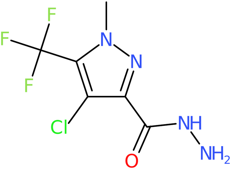 CAS: 1001519-39-6 | 4-Chloro-1-methyl-5-(trifluoromethyl)-1H-pyrazole-3-carbohydrazide, NX10279