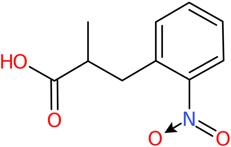 CAS: 60031-23-4 | 2-Methyl-3-(2-nitrophenyl)propanoic acid, NX54484