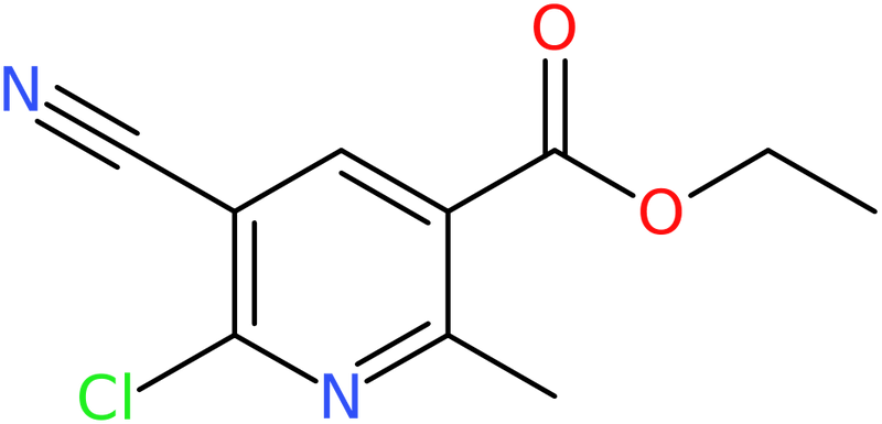 CAS: 64119-42-2 | Ethyl 6-chloro-5-cyano-2-methylnicotinate, NX56507