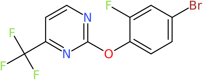 CAS: 1227955-13-6 | 2-(4-Bromo-2-fluorophenoxy)-4-(trifluoromethyl)pyrimidine, NX18292