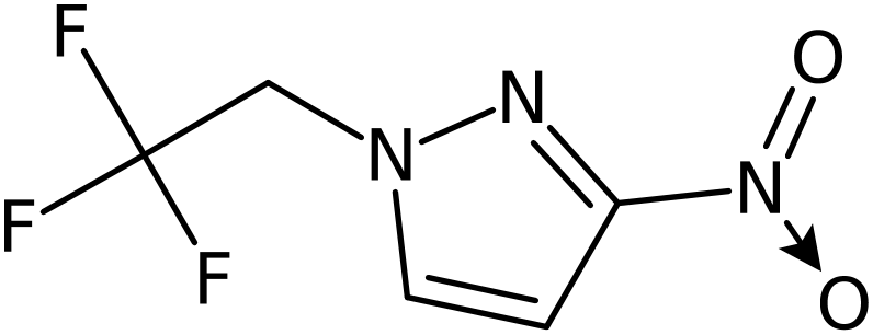 CAS: 1005640-81-2 | 3-Nitro-1-(2,2,2-trifluoroethyl)-1H-pyrazole, NX10564