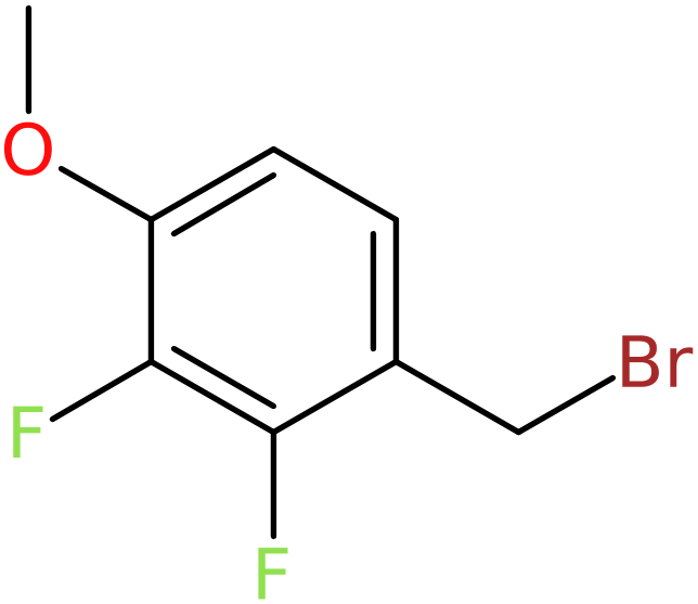 CAS: 689254-23-7 | 2,3-Difluoro-4-methoxybenzyl bromide, >95%, NX58323