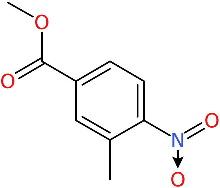 CAS: 24078-21-5 | Methyl 3-methyl-4-nitrobenzoate, >98%, NX36923
