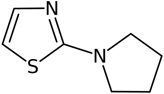 CAS: 24255-45-6 | 2-(Pyrrolidin-1-yl)-1,3-thiazole, >98%, NX37067