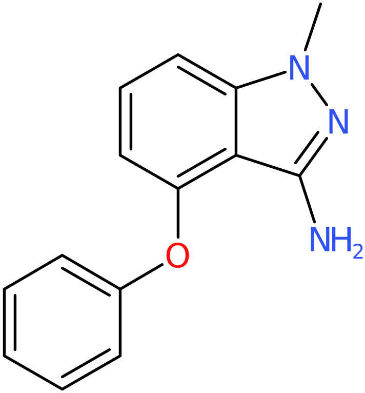 CAS: 1000018-07-4 | 3-Amino-1-methyl-4-phenoxy-1H-indazole, NX10063