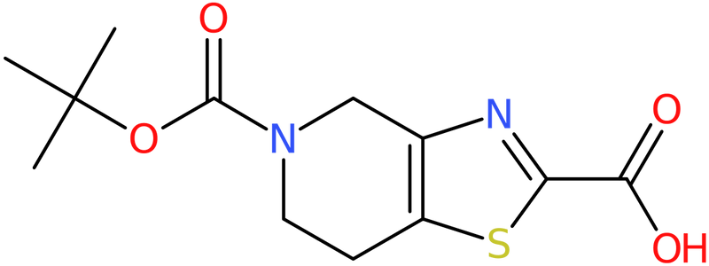CAS: 1245915-17-6 | 5-(tert-Butoxycarbonyl)-4,5,6,7-tetrahydrothiazolo[4,5-c]pyridine-2-carboxylic acid, NX18878