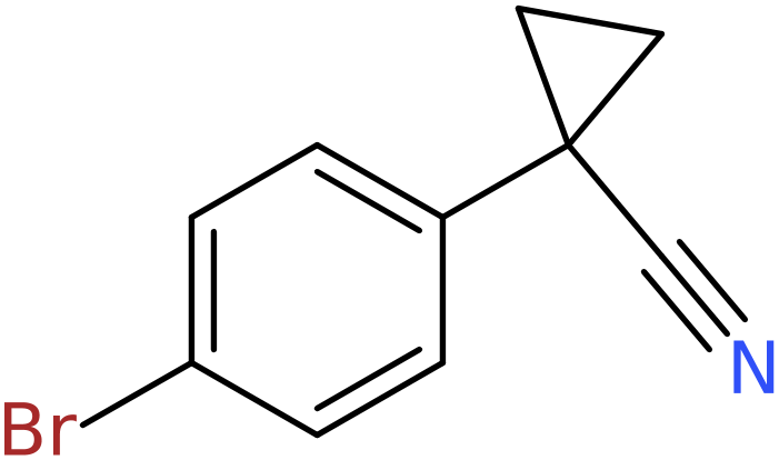 CAS: 124276-67-1 | 1-(4-Bromophenyl)cyclopropane-1-carbonitrile, NX18778