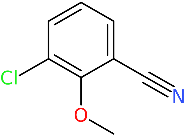 CAS: 725718-12-7 | 3-Chloro-2-methoxybenzonitrile, NX59703
