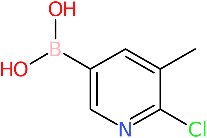 CAS: 1003043-40-0 | 2-Chloro-3-methylpyridine-5-boronic acid, NX10382