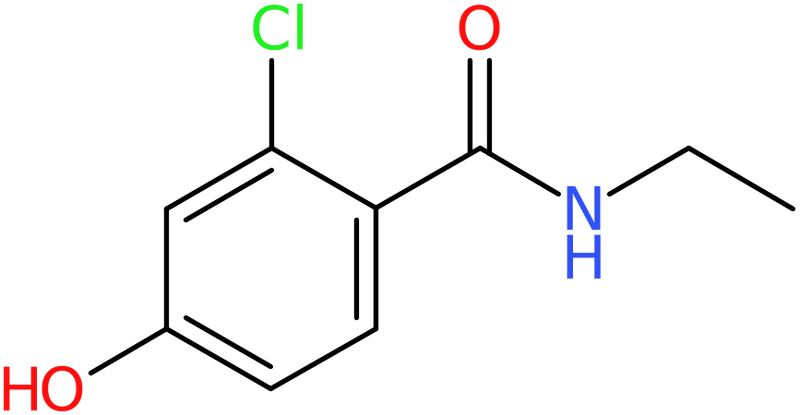 2-Chloro-N-ethyl-4-hydroxybenzamide, >95%, NX74404