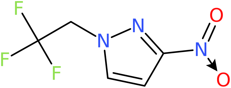 CAS: 1005640-81-2 | 3-Nitro-1-(2,2,2-trifluoroethyl)-1H-pyrazole, NX10564