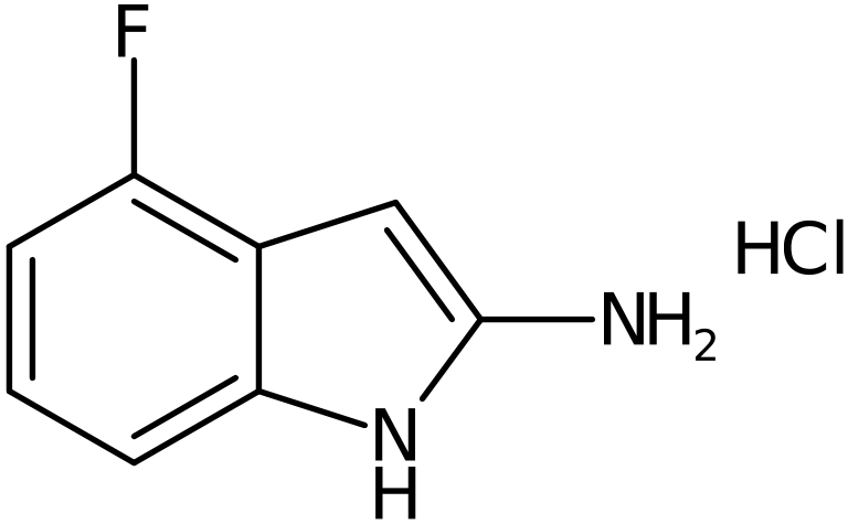 CAS: 2514942-00-6 | 2-Amino-4-fluoroindole hydrochloride, >95%, NX37654