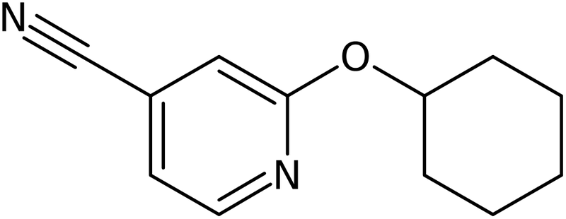 CAS: 1016867-57-4 | 2-(Cyclohexyloxy)isonicotinonitrile, NX11065