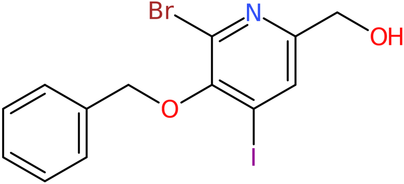 CAS: 1198569-39-9 | [5-(Benzyloxy)-6-bromo-4-iodo-2-pyridinyl]methanol, NX16665