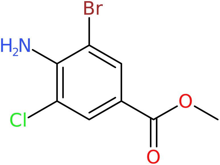 CAS: 914636-88-7 | Methyl 4-amino-3-bromo-5-chlorobenzoate, >97%, NX68585